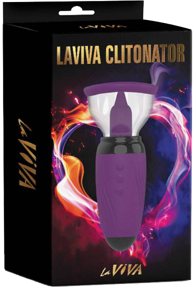 Laviva Clitonator Stimulation - Purple  - Club X
