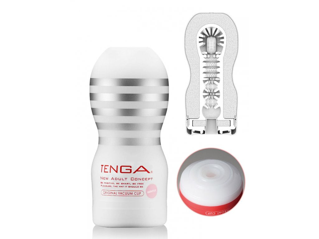 Original Vacuum Cup Gentle Masturbator  - Club X