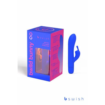 Bwild Classic Bunny Infinite Limited Edition Pacific Blue 15.2 cm USB Rechargeable Rabbit Vibrator  - Club X