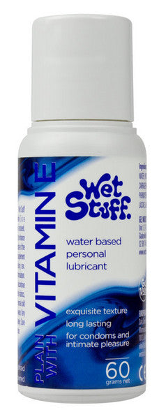 Wet Stuff Vitamin E Long-lasting Water Based Lubricant Disc 60g  - ClubX