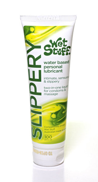 Wet Stuff Slippery Stuff 100G Tube New 2In1 Liquid Lubricant Default Title - Club X