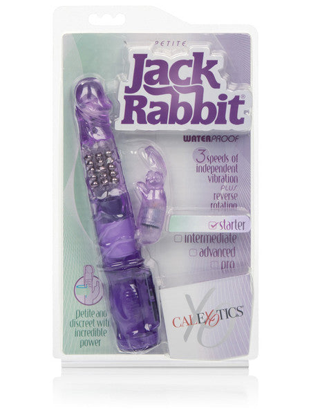 Petite Jack Rabbit Purple Vibrator  - Club X
