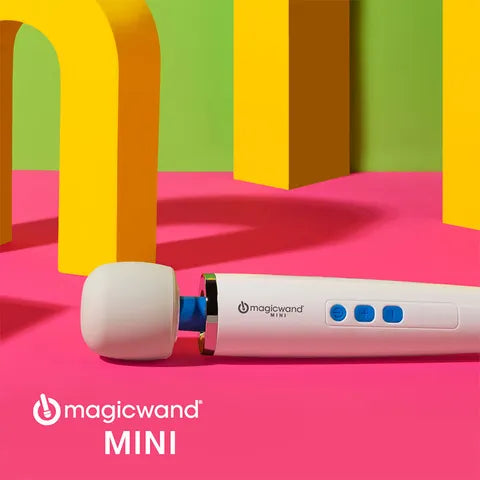 Magic Wand Mini White Rechargeable Massage Wand  - Club X