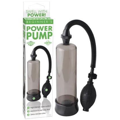 Beginners Power Pump Penis Pump Smoke - Club X