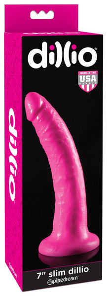 Dillio 7 Inches Slim Dildo  - Club X