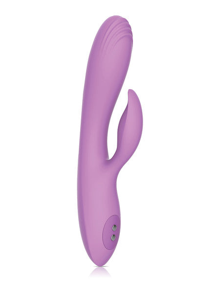 Soft By Playful Cherish - Rechargeable Rabbit Vibrator Purple  - Club X