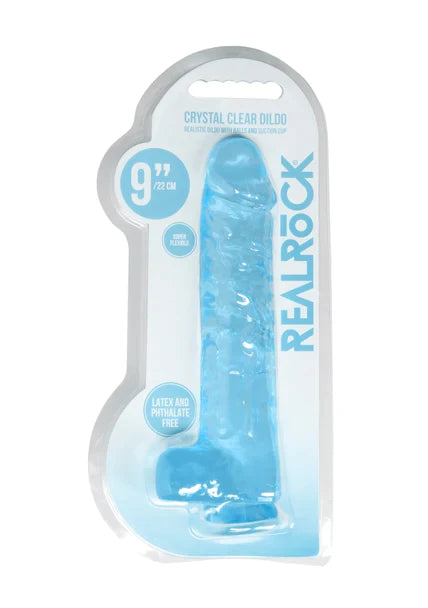Realrock Realistic Dildo with Balls - 9" / 22 cm  - Club X