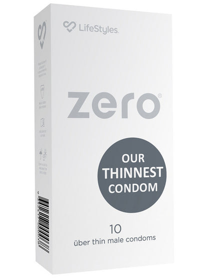 Lifestyles Healthcare Zero Uber Thin 10s Condoms  - Club X