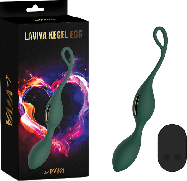 Laviva Kegel Egg W/ Remote Control - Teal  - Club X