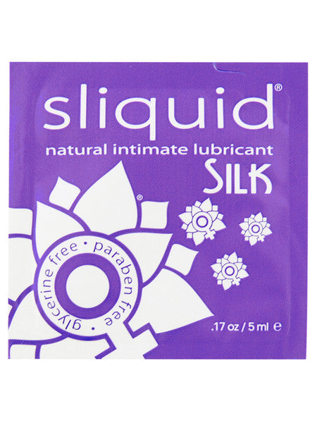 Sliquid Naturals Silk Pillows .17 Oz  - Club X