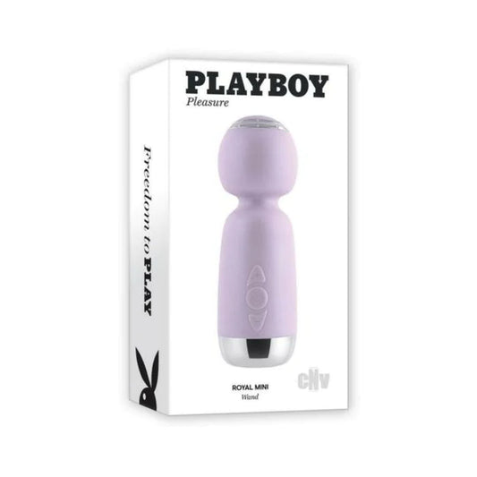 Playboy Pleasure Royal Mini Wand Vibrator  - Club X