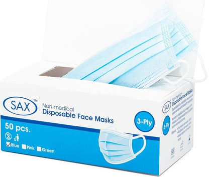 Disposable Face Mask Blue - Club X