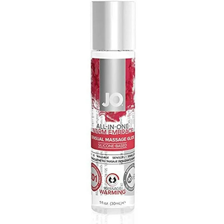 JO Silicone Warming Massage Glide 30ml  - Club X