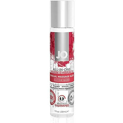 JO Silicone Warming Massage Glide 30ml  - Club X