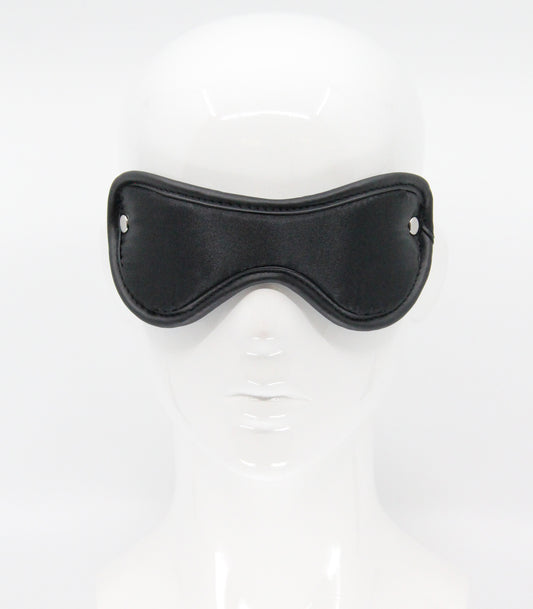 BLI036 Satin Blindfold Black - Club X