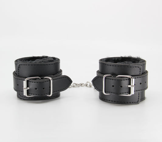 Lil Berlin Baby Cuffs Fur Lined Black - Club X