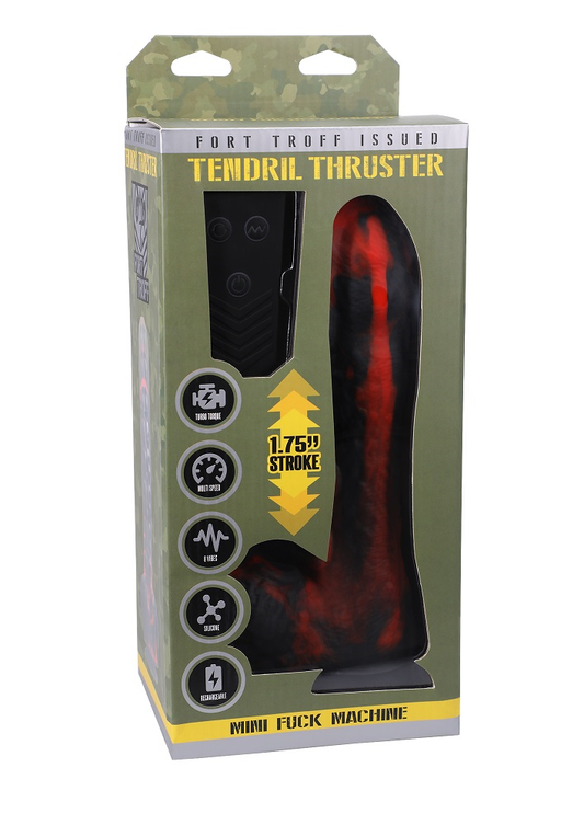 Fort Troff Tendril Thruster Black/Red  - Club X