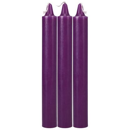 Japanese Drip Candles - Purple - Purple 3-Pack Doc Johnson