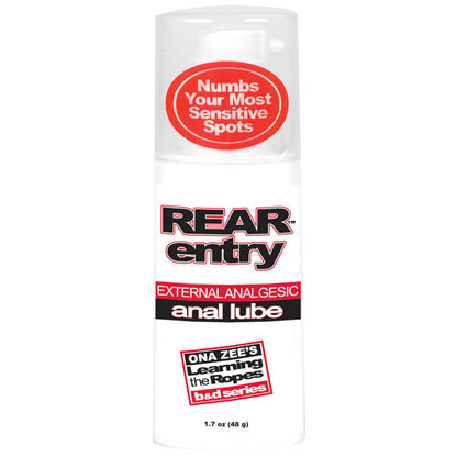 Ona Zee's Rear Entry - Desensitising Anal Lubricant - 48 g Bottle Doc Johnson