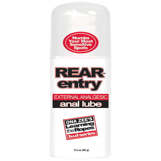 Ona Zee's Rear Entry - Desensitising Anal Lubricant - 96 g Bottle Doc Johnson