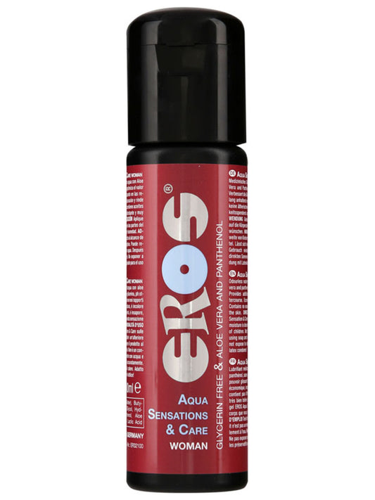Eros Aqua Sensation And Care 100 Ml Water Based Skin Friendly Unique Lubricant  - Club X