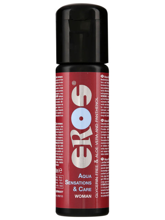 Eros Aqua Sensation And Care Water Based Skin Friendly Unique Lubricant - 100 ml  - Club X