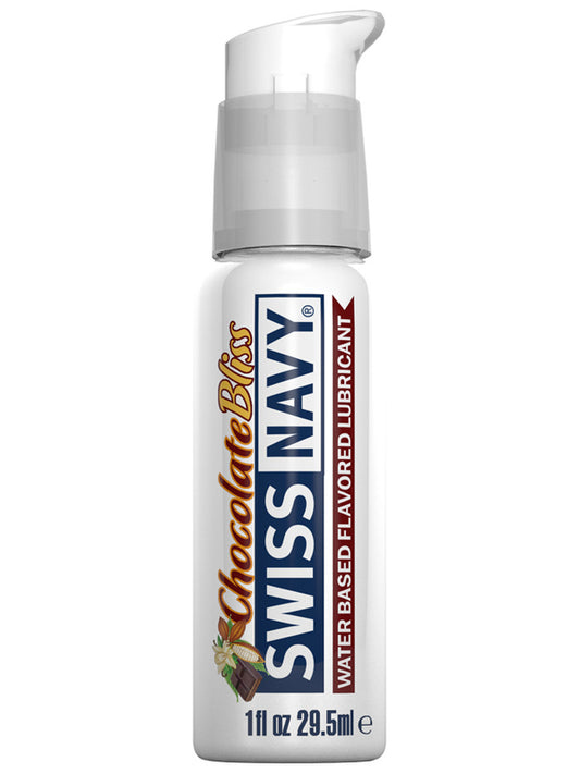 Swiss Navy Chocolate Bliss Flavored Lubricant 1Oz  - Club X