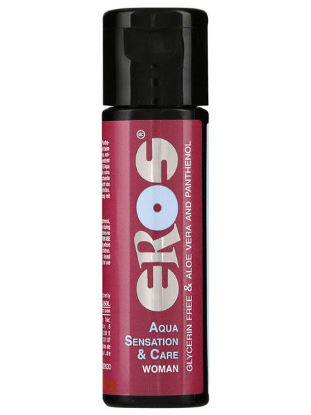 Eros Aqua Sensation And Care 30 Ml Water Based Skin Friendly Unique Lubricant  - Club X