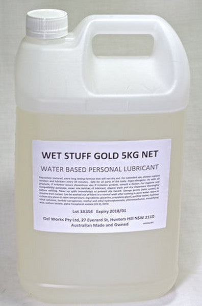 Wet Stuff Gold 5Kg Lubricant  - Club X