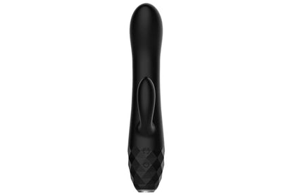 Playful Diamonds The Baroness - Rechargeable Rabbit Vibe Black  - Club X
