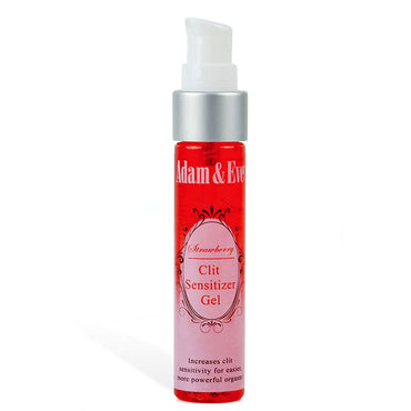 Adam & Eve Clit Sensitiser Gel - Strawberry Flavoured Female Enhancer - 29 ml Bottle Adam & Eve