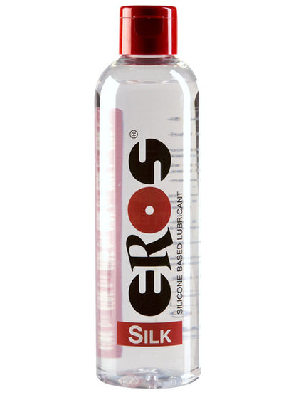 Eros Silk Silicone Based Lubricant Bottle Extremely Long Lasting - 250ml  - Club X