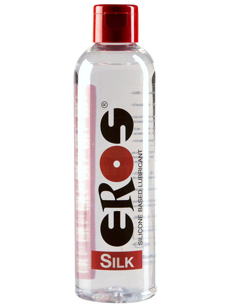 Eros Silk Silicone Based Lubricant Bottle Extremely Long Lasting 250Ml  - Club X