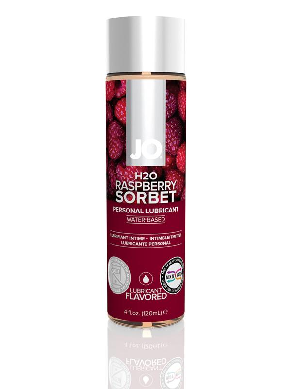 JO H2O Flavoured Lubricant Raspberry Sorbet 120ml System Jo