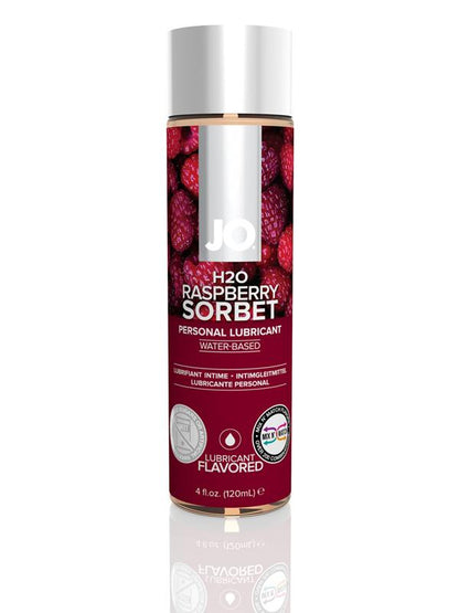 JO H2O Flavoured Lubricant Raspberry Sorbet 120ml System Jo