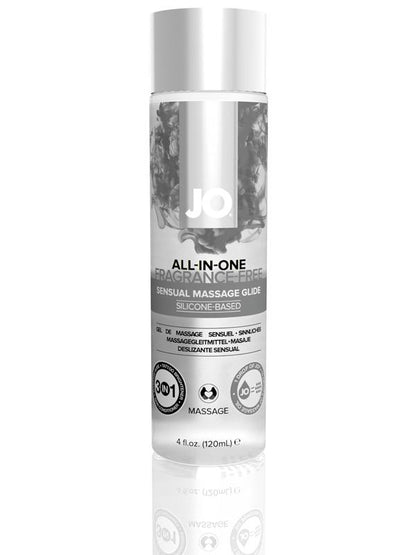 JO Massage Glide Unscented 4 Oz / 120 ml System Jo