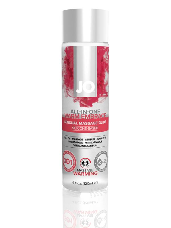 JO Silicone Warming Massage Glide 120ml System Jo