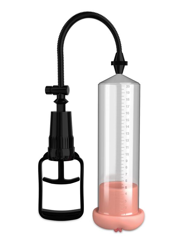 Pump Worx Fanta Flesh Pussy Pump - Penis Pump with Vagina Sleeve Pipedreams