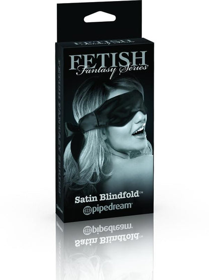 Fetish Fantasy Series Limited Edition Satin Blindfold - Black Eye Restraint Pipedreams