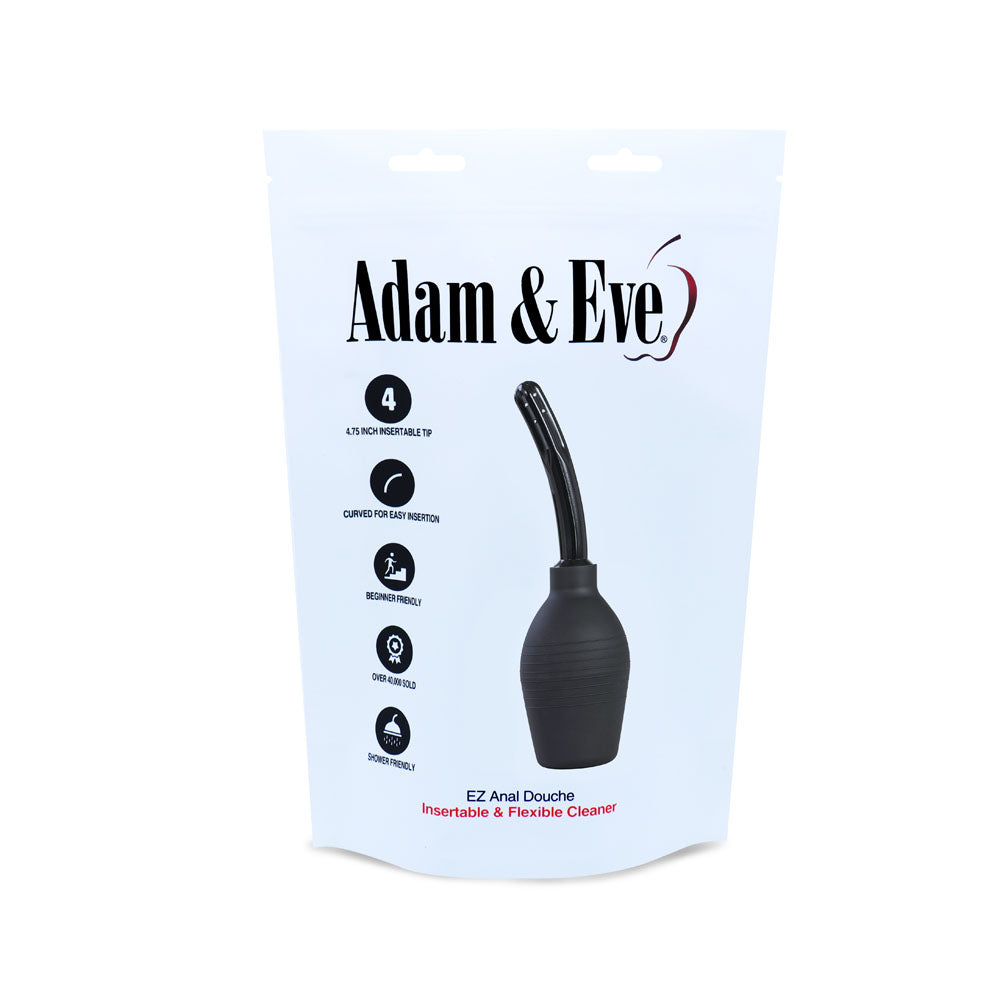 Adam & Eve Ez Anal Douche - Black Douche Adam & Eve