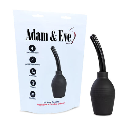 Adam & Eve Ez Anal Douche - Black Douche Adam & Eve