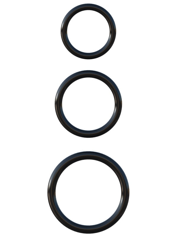 Fantasy C-Ringz Silicone 3-Ring Stamina Set Pipedreams