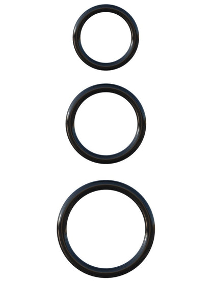 Fantasy C-Ringz Silicone 3-Ring Stamina Set Pipedreams