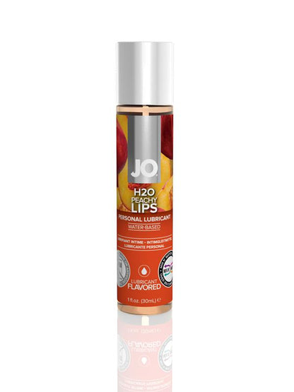 JO H2O Flavored 1 Oz 30 ml Peachy Lips (T) Lubricant System Jo