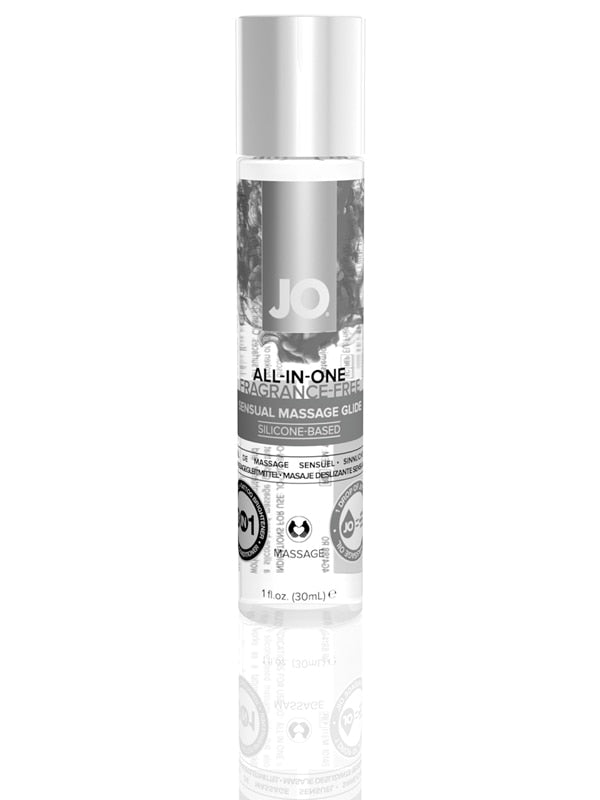 JO Unscented Massage Oil Transparent System Jo