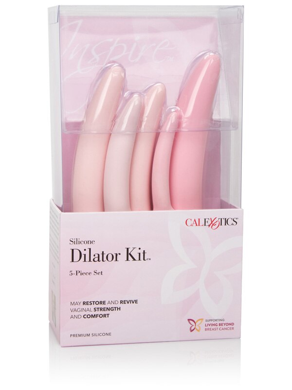 Inspire Silicone Dilator 5-Piece Set (Pink) California Exotic Novelties