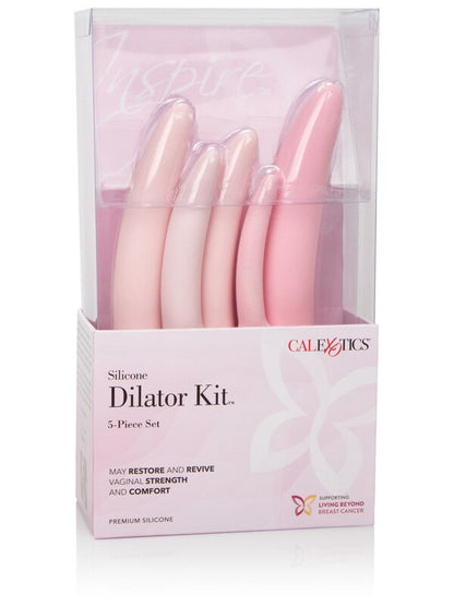 Inspire Silicone Dilator 5-Piece Set (Pink) California Exotic Novelties