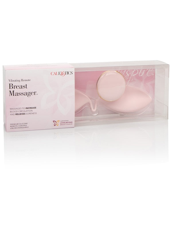 InspireGäó Vibrating Remote Breast Massager Club X