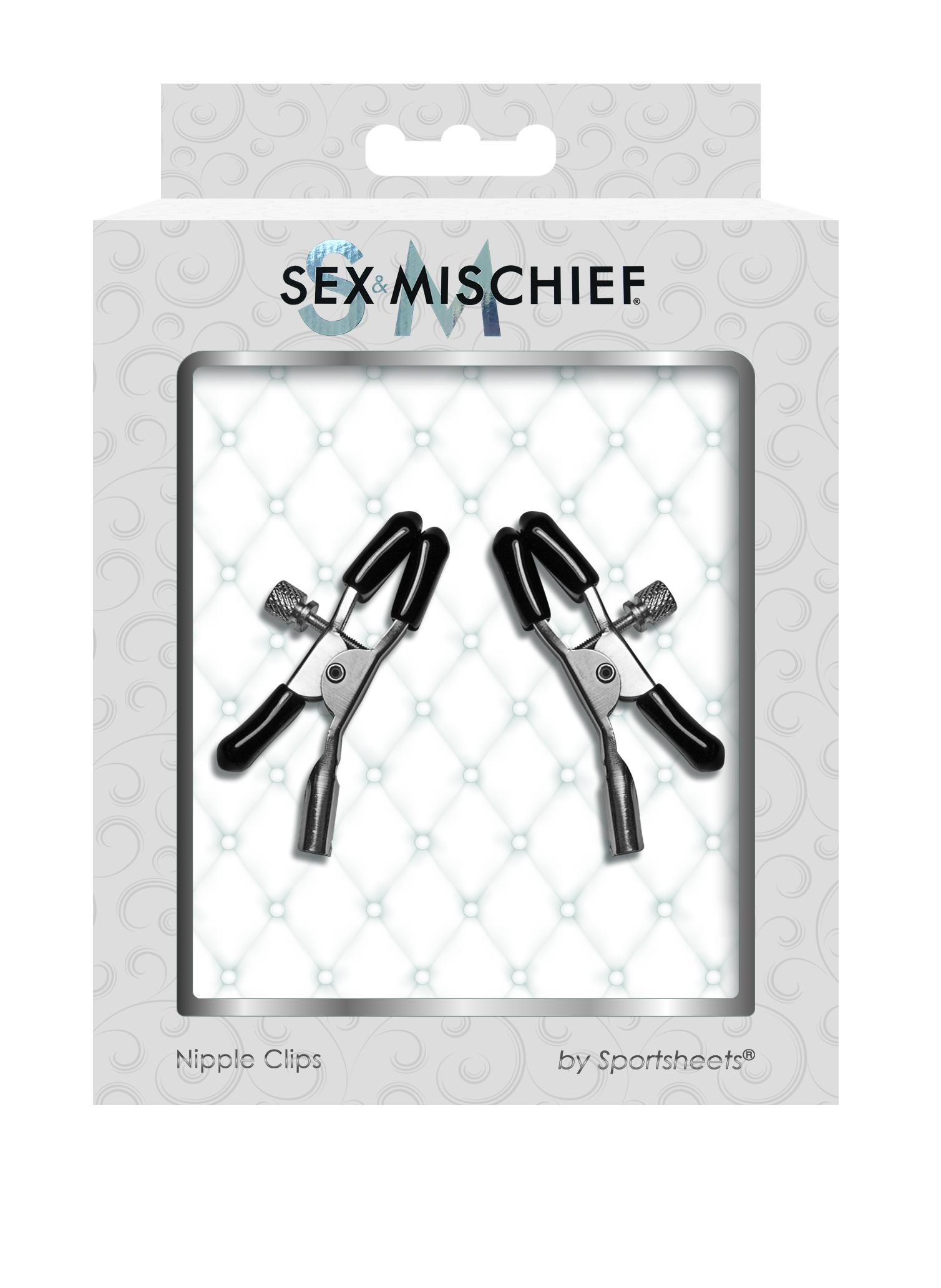 Sex & Mischief Nipple Clips Sportsheets