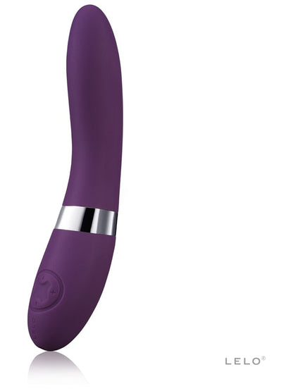 Lelo Elise 2 Powerful Vibrations Vibrator Personal Massager Stronger Stimulation - Plum Lelo